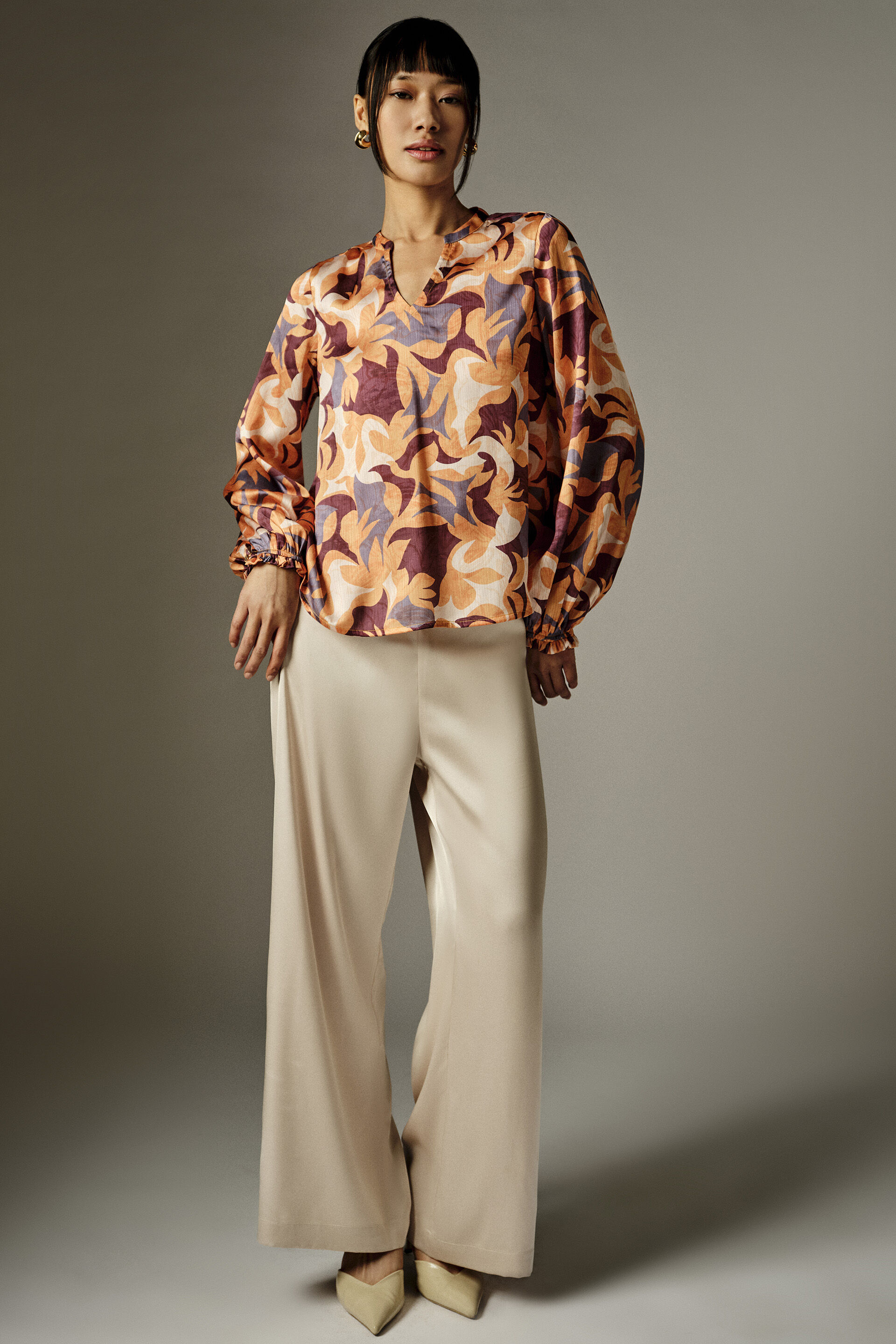 Francine Printed Top, Multi Color, image 5